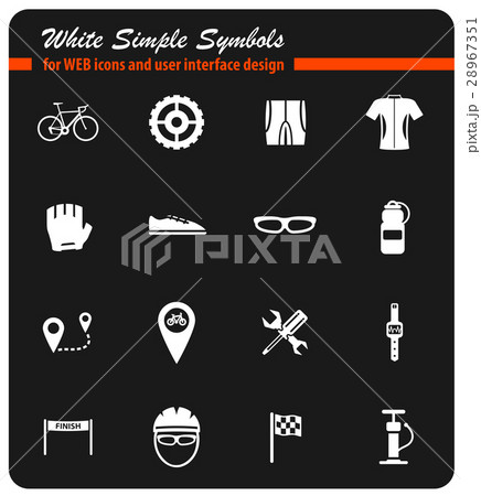 Bycicle simply icons Bycicle simply icons 28967351