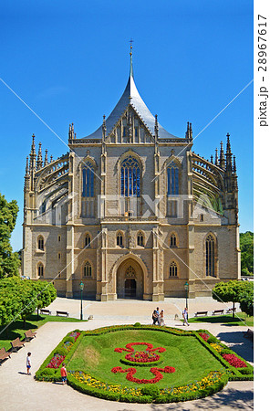 Church of Saint Barbara, Kutna Hora Czech Republic Church of Saint Barbara, Kutna Hora Czech Republic 28967617