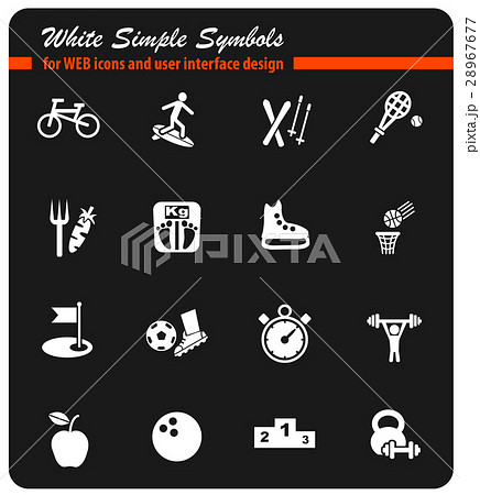 sport icon set 28967677