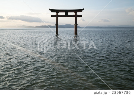絶景・白髭神社(滋賀県の風景) 絶景・白髭神社(滋賀県の風景) 28967786