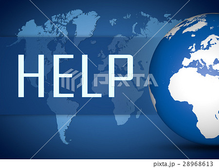 Helpのイラスト素材 [28968613] - PIXTA