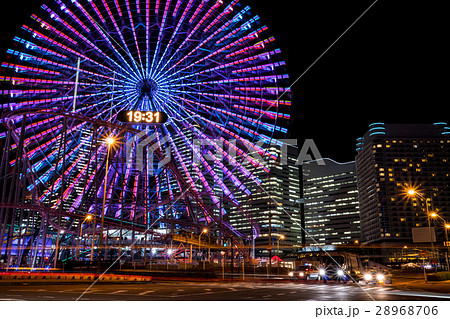 みなとみらい観覧車夜景_08 みなとみらい観覧車夜景_08 28968706
