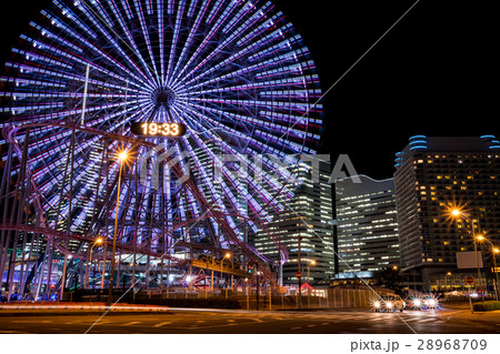みなとみらい観覧車夜景_03 みなとみらい観覧車夜景_03 28968709