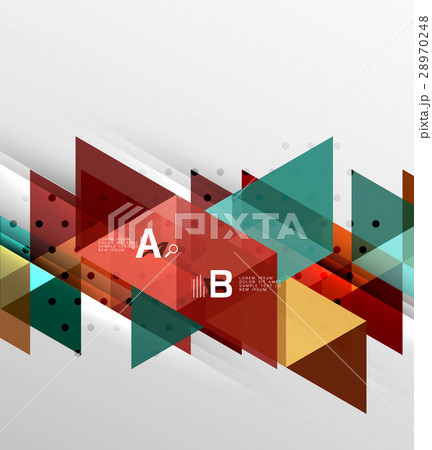 Vector minimalistic triangle design 28970248