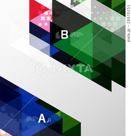 Vector minimalistic triangle design 28970251