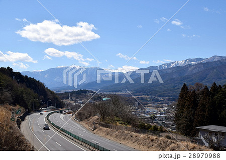 高速道路 　長野道　辰野 28970988