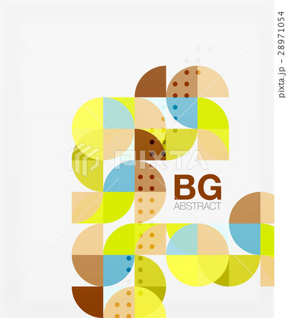 Vector modern elegant circle banner 28971054