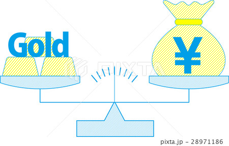 天秤＿イラスト＿金融 28971186