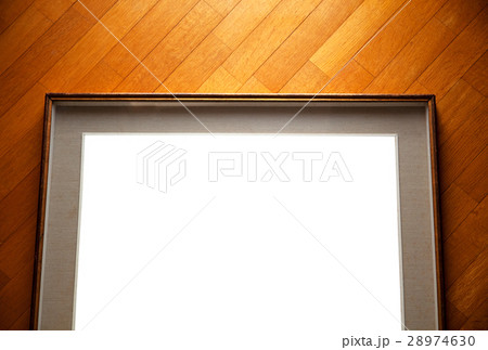 Empty frame on wood 28974630