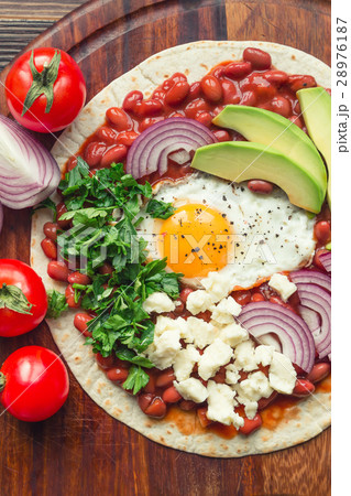 Huevos Rancheros Breakfast Pizza 28976187