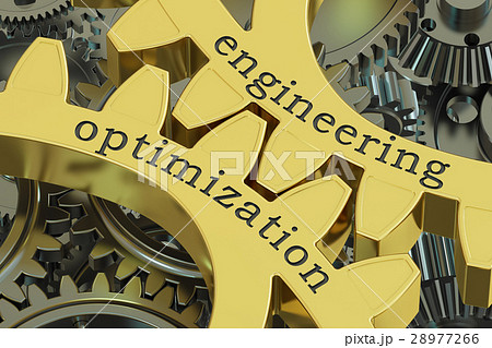 Engineering Optimization concept on the gearwheels 28977266