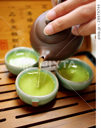 急須 ティーポット お茶を入れる 28979744