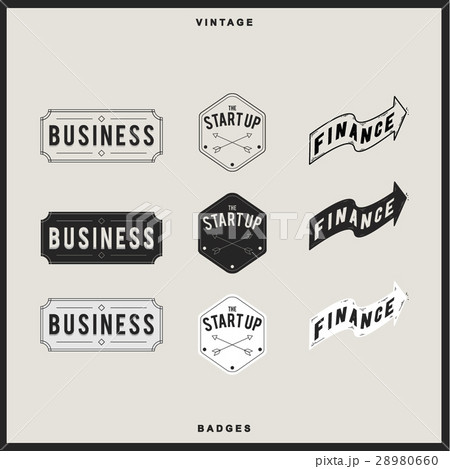 Icon Symbol Badge Logo Collection Concept 28980660