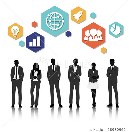 Vector UI Illustration Business People Concept 28980962