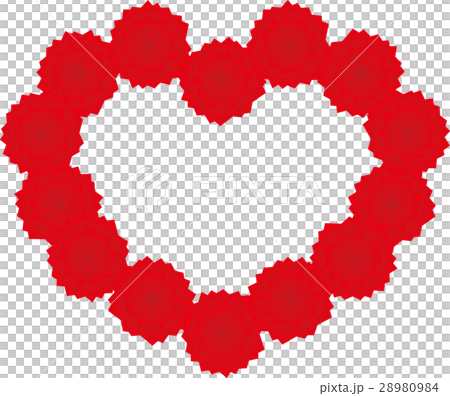 母の日 赤いカーネーション ハート 母の日 赤いカーネーション ハート 28980984