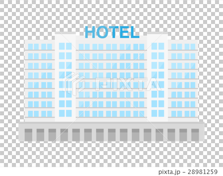 ホテルのイラスト 28981259
