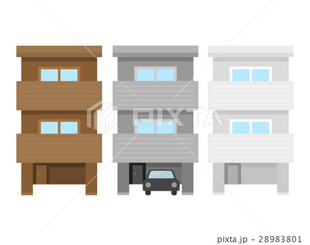 家のイラストセット 28983801
