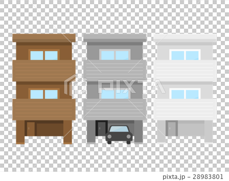 家のイラストセット 28983801