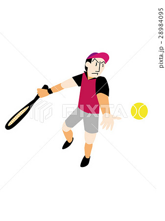 テニスプレーヤー テニスプレーヤー 28984095