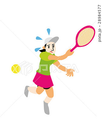 テニスプレーヤー テニスプレーヤー 28984577