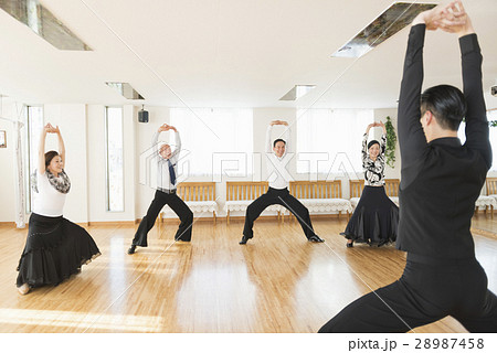 社交ダンスの写真素材