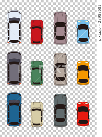 自動車イラスト、車、カー、四輪自動車、乗用車 自動車イラスト、車、カー、四輪自動車、乗用車 28988683