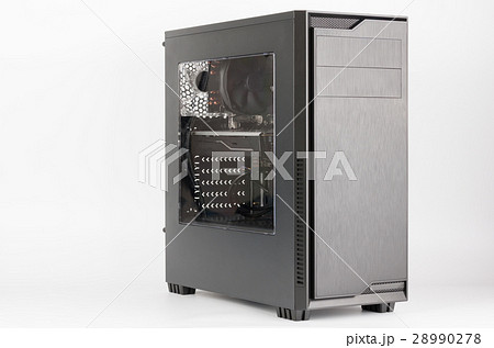 Tower computer case with transparent acryl side Tower computer case with transparent acryl side 28990278