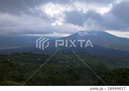 バリ島 キンタマーニ高原の写真素材