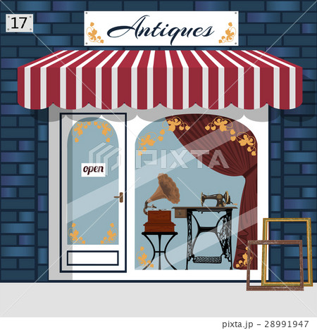 Curiosiry shop . Antiques shop. Curiosiry shop . Antiques shop. 28991947