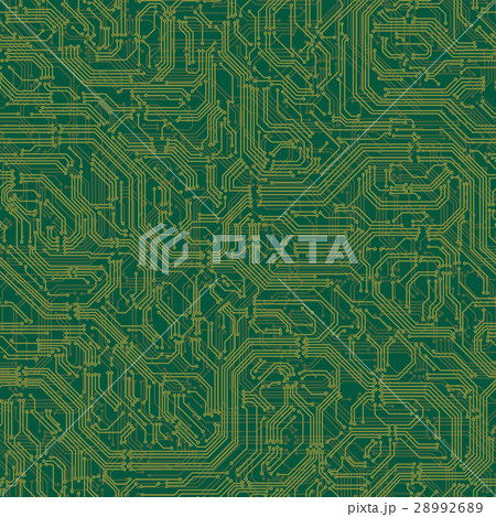 Seamless background of electrical circuit board. 28992689