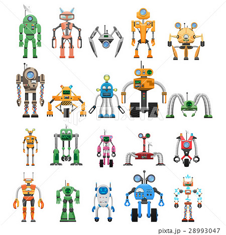 Robots Set Modular Collaborative Android Machines 28993047
