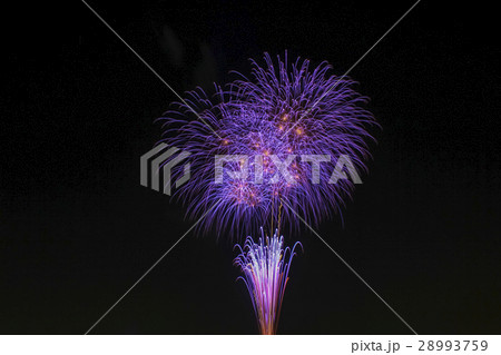 たまむら花火大会 スターマイン Starmine  fireworks in tamamura ja 28993759