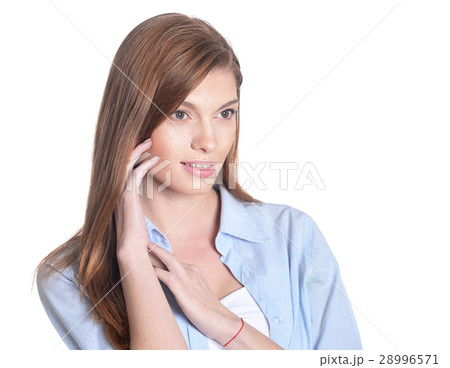 Portrait of a beautiful young girl Portrait of a beautiful young girl 28996571