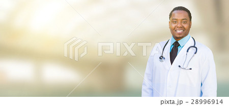 African American Male Doctor, Nurse or Pharmacist with Room For African American Male Doctor, Nurse or Pharmacist with Room For 28996914