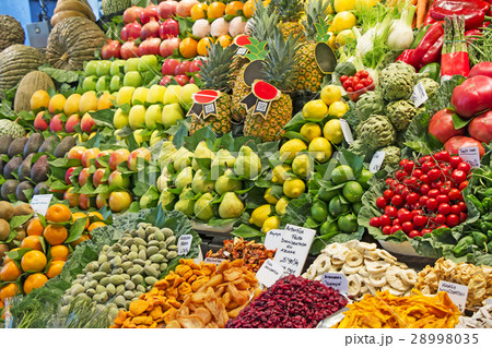 Many various fruit and vegetables 28998035