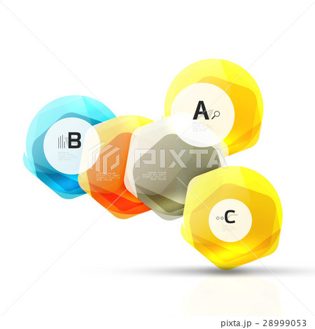 Geometrical hexagons abstract background Geometrical hexagons abstract background 28999053