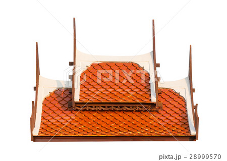 Roof of Thai style Roof of Thai style 28999570