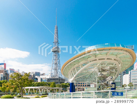 名古屋 オアシス21とテレビ塔 名古屋 オアシス21とテレビ塔 28999770