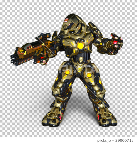 Battle robot - Stock Illustration [29000713] - PIXTA