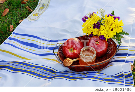 Jewish new year. Rosh Hashana apples, Jewish new year. Rosh Hashana apples, 29001486