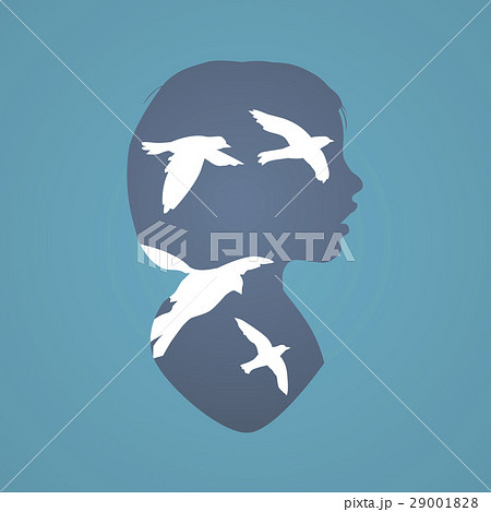 Human Mindset Thinking Aspiration Imagination Concept Human Mindset Thinking Aspiration Imagination Concept 29001828