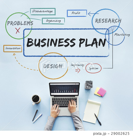 Business planning process diagram chart 29002625