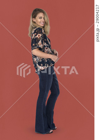 Woman Smiling Happiness Portrait Concept 29004217