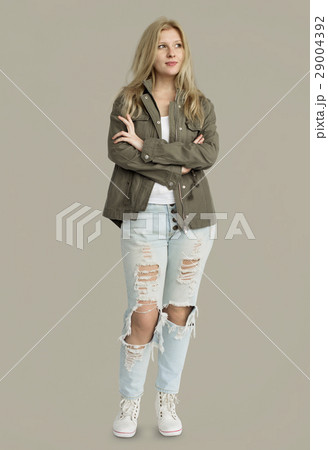 Woman Smiling Happiness Casual Portrait 29004392