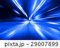 speed motion on night road 29007899