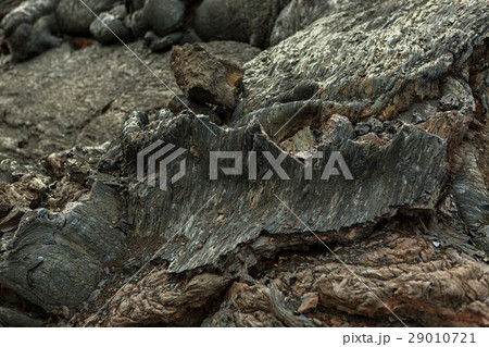 Background of frozen lava field at Tolbachik 29010721
