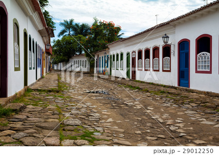 streets of the historical town Paraty Brazil 29012250
