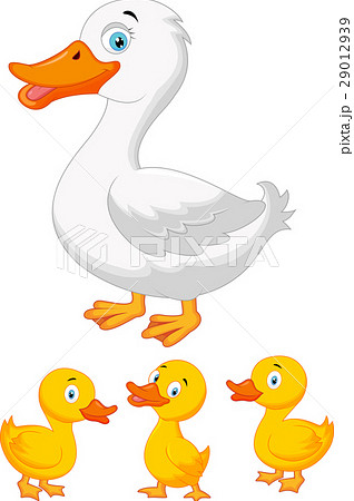 Duck family cartoon 29012939
