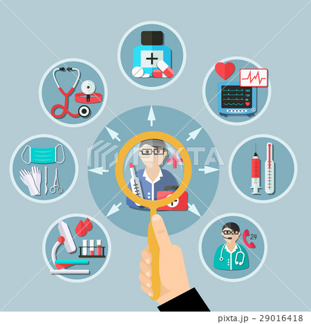 Medicine Flat Design Medicine Flat Design 29016418