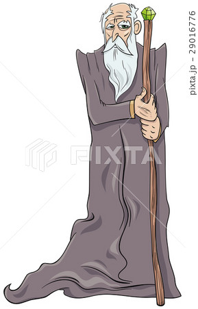 old wizard cartoon character old wizard cartoon character 29016776